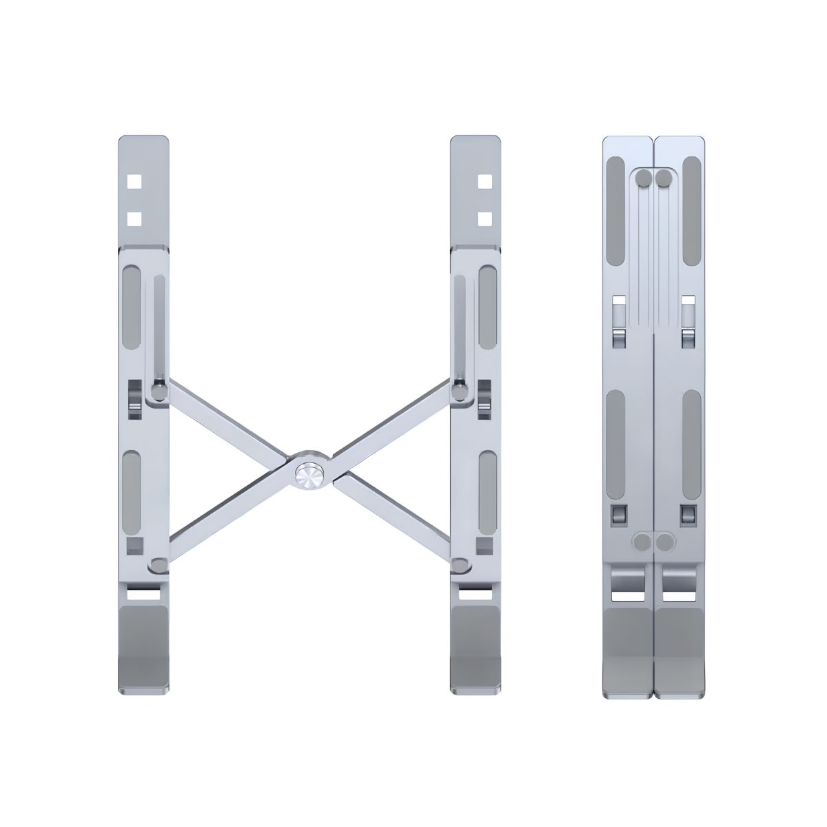 Portable Foldable Laptop Stand | Adjustable Aluminum Metal Holder